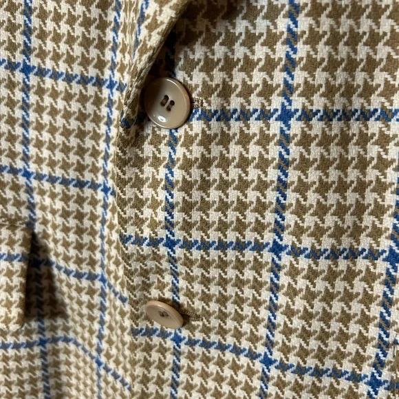 SOLD🍓VINTAGE - Houndstooth Overcoat Blazer - Picture 5 of 10